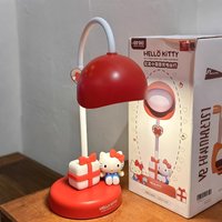Sanrio New Hello Kitty My Melody Kawaii Cartoon Night Light Dormitory Desktop Decorations Decoration Desk Lamp Sense of Luxury