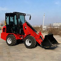Custom Mini Skid Steer Loader CE EPA Approved Telescopic Boom Agricultural Telehandler with Attachments