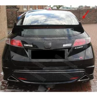 For Civic FN2 (2007-2011) Type R Seeker High-Kick Rear Deck Spoiler Lid Tail Fin Carbon Fiber