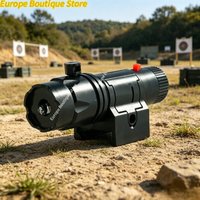 20MM Infrared Laser Sight Mini Scope Adjustable Plastic Toys Children Model Decoration Universal for Tactical Wargame Parts