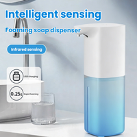 Automatic infrared sensor soap dispenser USB rechargeable contactless portable liquid soap dispenser for bathroom and kitchen