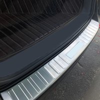 For VW Volkswagen Passat 5-door Wagon B8 2017-2022 Stainless Rear Trunk Outer Bumper Plate Protector Guard Cover Car Accessories