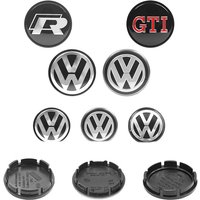 4Pc 55mm 65mm For Volkswagen VW Passat Tiguan GTI Golf Jetta Polo Beetle CC Car Wheel Center Cap Hub Covers Hun caps Accessorie
