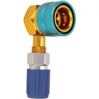 Car Air-conditioning Installation Coupler R1234YF to R134A Low Side Quick Fitting Coupler Adapter Support CSV