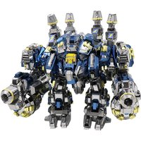 MU 3D Metal Puzzle God of war returns Thunder God Battle Armor DIY 3D Laser Cut Assemble Jigsaw Toys Desktop decoration GIFT