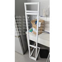 AliExpress NONE Retractable Poster Stand Frame Vertical Ground Billboard, Humanoid Standing Sign Wedding Background Panel