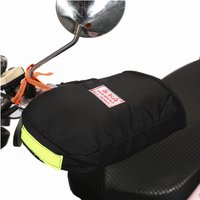 AliExpress NONE Windproof Warm Handlebar Gloves Winter Autumn Outdoor Cycling Riding Thickened Handlebar Gloves Comfortable Motorbike Gloves
