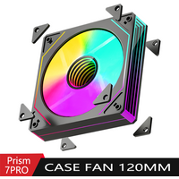 PRISM 7 PRO Computer Case Fan 120mm ARGB 4-Pin PWM Silent Cooling Fan 12V High Airflow 58.36CFM/800-1800RPM