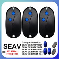 SEAV BE HAPPY RS1 New / RS2 New / RS3 New / SMART RS2 / SMART RS4 Garage Door Remote Control 433.92MHz Rolling Code Gate Opener