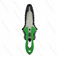 Titanium Alloy Water Rescue Rope Cutting Knife with Ergonomic Non-Slip Plastic Handle,Multi-Functional Emergency Outdoor Tool