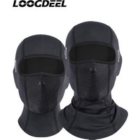 AliExpress NONE LOOGDEEL Bicycle Motorcycle Face Mask Cycling Skiing Helmet Liner Windproof Bike Caps Winter Balaclava Men Women Warm Fleece