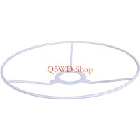 Q5WD Drum Lamp Shade Rings Ceiling Light Frame Chandelier Lamp Fix Rings Lamp Shade Holder Round Metal Rings Support Fitting