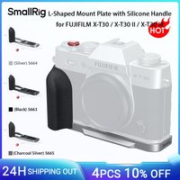 SmallRig X-T30 II Płytka mocująca w kształcie litery L z silikonowym uchwytem do FUJIFILM X-T30 / X-T30 II / X-T30 III, z osłonką przycisku migawki 56