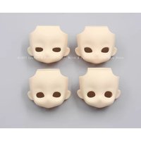 GSC Blank Face Shell/open Eyes Face Handmade DIY Action Figure Ob11 Clay Baby Head Facial Shell Accessories