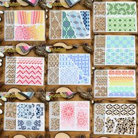 Original Pratical Weaving Texture Partterns Stencils, Paper - Spray Paint & Graffiti