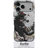 Yin-Yang Dragon Tapestry for Magnetic Phone Case for IPhone 17 16 15 14 13 Pro Max Plus Single Double-layer Tough Case