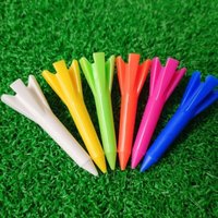 100Pcs 38mm Golf Tee Set Improved Durability Reduced Friction Golf Ball Holder Unbreakable 5 Prongs Head Golf Seats