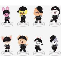 New Stray Kids cartoon acrylic double-sided vertical SKZOO desktop accessories, celebrity peripherals, fan gifts