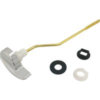 As Shown Front Mount Handle Side Front Mount Toilet Lever Accessory ABS Aluminum Material Adjustable Lever Arm