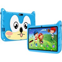 BDF Cartoon-Muster 7 Zoll Kinder-Tablet Quad-Core 4GB RAM 64GB ROM Android 13 Google Lern- und Spiele-Tablet 4000mAh
