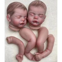 45cm Artist Oil Painted Sam Reborn Doll Kits Lifelike Real Kit Reborn Acessórios Para Peças De Bebê Em Boneca Renascidos