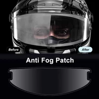 Universal Visor Film Anti Fog for AGV for SHOEI for HJC for SHARK for KYT for LS2 for Arai Motorcycle Helmet lens Accessories