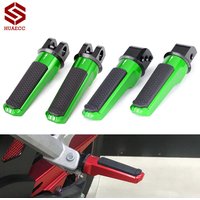 CNC Front Rear Footrest Foot Pegs for Kawasaki Z750R Z800 Z800E Z1000 Z1000R ZX-6R ZX-10R ZX6R ZX10R