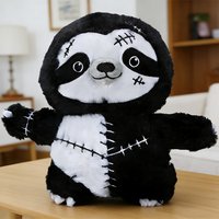 23cm Hot Dark Sloth Plush Toys Movie Stuffed Animals Soft Stuffed Sloth Dolls Fans Birthday Gifts Toys for Kids Room Decor