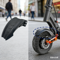 1pc Electric Scooter Mudguard ABS Front/rear Water Baffle For Joyor T6/T10 Electric Scooter-fender Replacement Accessories