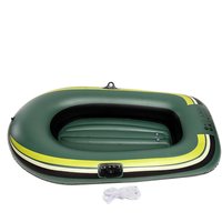 140x90cm Inflatable Boat Set Thickened Rowing Boats Thickened Fishing Tear-Resistant Foldable Drifting Boat