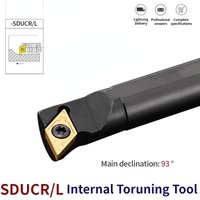 1pc S16Q-SDUCR11 S20R-SDUCR11 S25S-SDUCR11 Interne Porte-Outil De Tournage DCMT Carbure Inserts Tour Bar CNC Outils De Coupe Ensemble