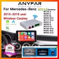 Wireless CarPlay Android Auto Decoder Box CarPlay Interface For Mercedes Benz GLE GLS CLS NTG 5.0 5.1 COMAND System 2014-2017