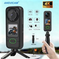 4K Wifi Action Camera Waterproof Touch Screen Sport Cam Motorcycle Driving Recorder Outdoor Helmet Cycling Video Recording Cam