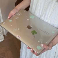 Clover Star Heat Dissipation Shining Laptop Case For Macbook Air 13.6 M4 NEO 15 M3 Cover For Mac Book Pro 13 M1 M2 14 M4 M5 16
