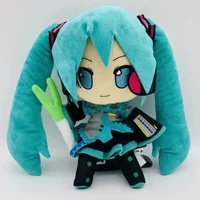 **/ 24.5cm Japanese Anime Plush Stuffed Toy Hatsune Miku Plush Doll Soft Pillow Future Doll Cute Christmas Gift For Children