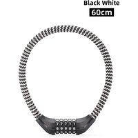 AliExpress WEST BIKING Portable Bicycle Lock Ultra-Light Steel Cable MTB Road Bike Lock 5-Digit Password PVC Waterproof Steel Password Lock