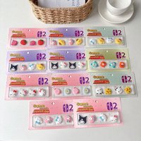 4pcs Cartoon Thumb Stick Grip Cap For Nintendo Switch 2 JoyCon Controller Analog Joystick Protector Case Soft Silicone Cover