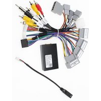 android Car radio Canbus Box Decoder For Honda Civic 2012 2014 2016 16 pin Wiring Harness Plug Power Cable connector adapter