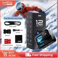 NEW GOPRO HERO 12 BLACK 5.3K 60FPS HDR Video Recording Action Camera Added 9:16 Aspect Ratio