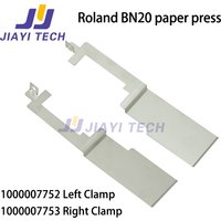 Original For Roland BN20 BN-20 Media Clamp Plate Printer Paper Pressure Clamp Plate Sheet Left-1000007752 Right-1000007753