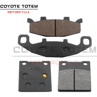 The front and rear brake pads of the motorcycle are suitable for Suzuki GSF250 92-96 GSX250 76A GS500