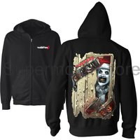 Terrifier 3 Horror Movie Merch Zip Up Jacket Hoodie Long Sleeve Streetwear Women Men Hooded Sweatshirts 3D Clothes