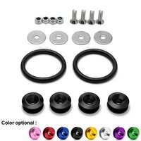 Car Modification Quick Release Fasteners Front And Rear Bumper Double Layer Gasket Surround Buckle Car Accessories