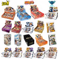 KAYOU Genuine Naruto Cards T2W9 T4W8 Booster Box Anime TCG Rare SE BP CR MR Ninja World Fight Chapter Collection Kids Toy Gift