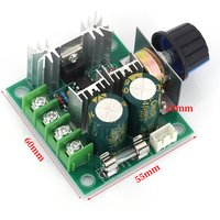 DC 12V-40V 8A PWM Motor Fan Speed Controller 13KHz Adjustable Variable Speed Regulator Module 1/5/10Pcs