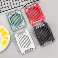 1PC-Single-use century egg slicer, household stainless steel egg slicer and divider, multifunctional egg cutting tool