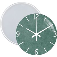 DM731 petite horloge ronde en Silicone Mallen époxy chiffres romains résine accessoires moule pour outils de fabrication de bijoux
