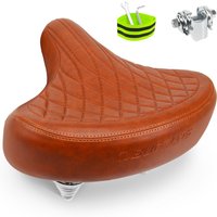 AliExpress BUCKLOS Oversized Bicycle Saddle Ergonomic Widen Thicken Road Mountain Bike Saddle Soft Comfortable Shock-Absorption Bike Saddle