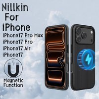NILLKIN For iPhone 17 Pro Max Magsafe Case Super Frosted Shield Pro Magnetic Wireless Charging Back Cover For iPhone 17/17 Pro