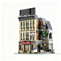 3407pcs MOC Daily Bugle Art Shop Corner Alternative Modular Streetscape Model Building Blocks Christmas Gift Architecture Toys